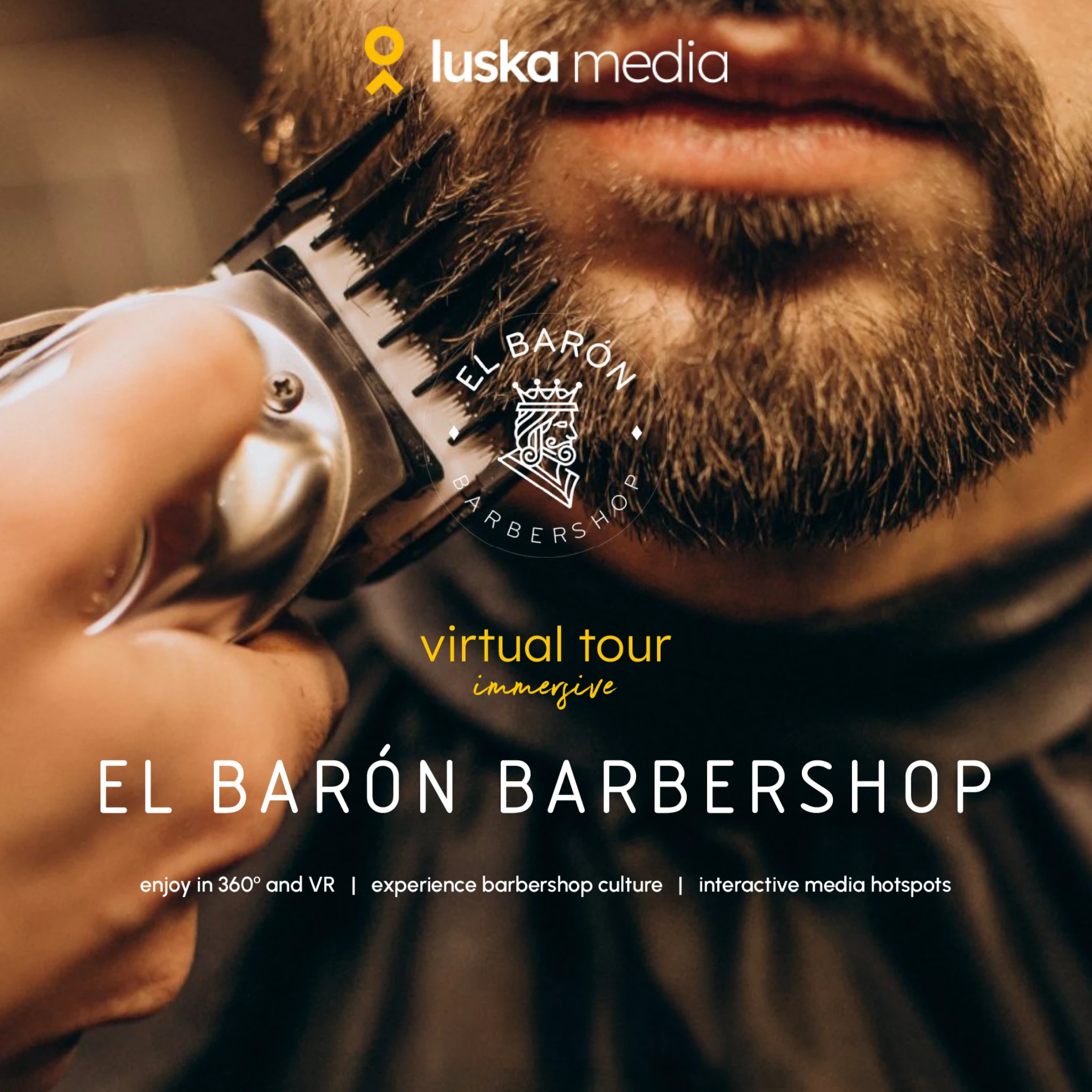 ELBARONBARBERSHOP square portfolio shaving man explore